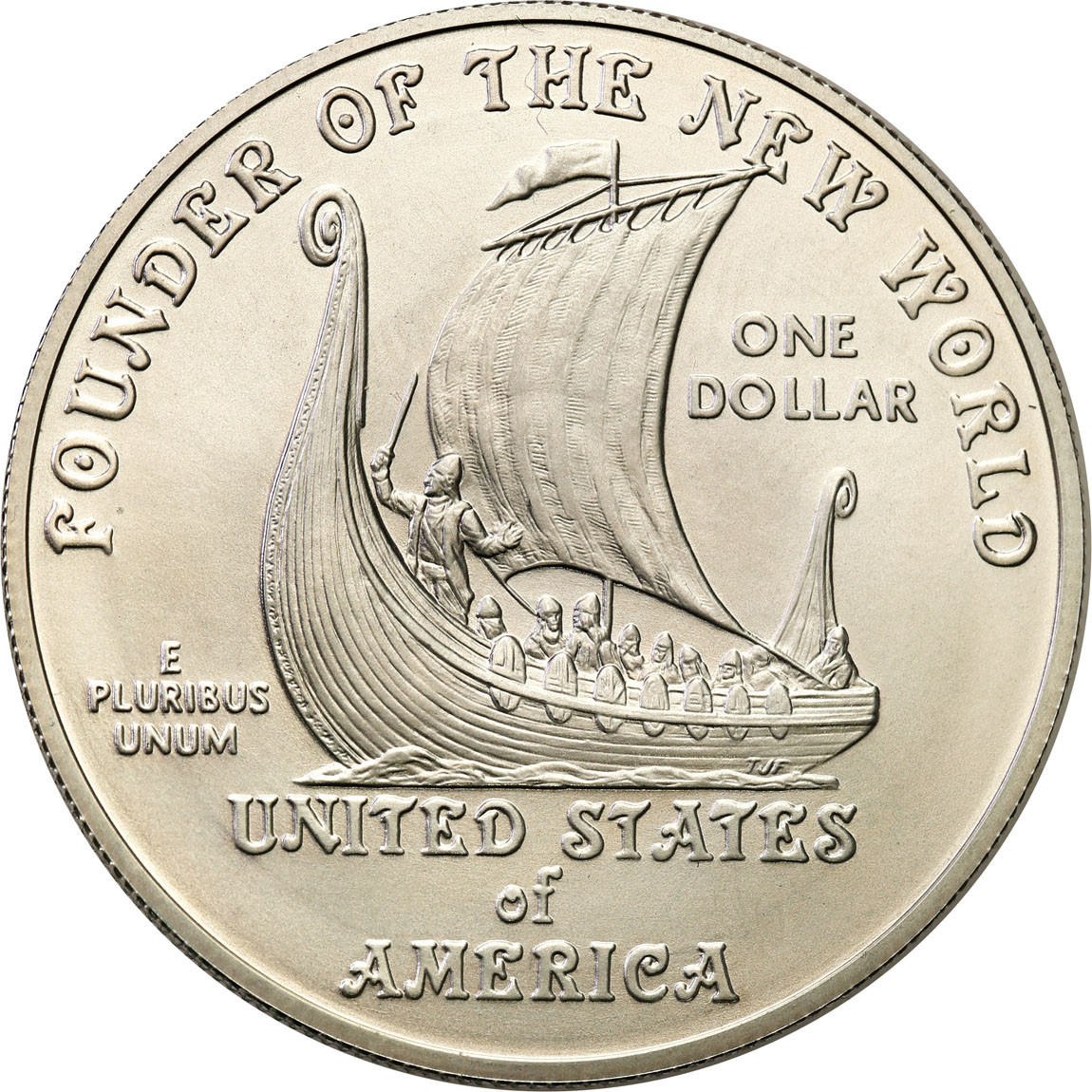 USA. Dolar 2000 P, Leif Ericson